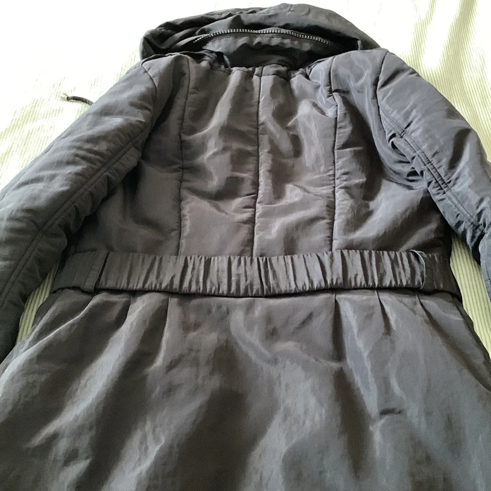 ❄️ Laundry by Shelli Segal black puffer coat. Size L. - Picture 3 of 13